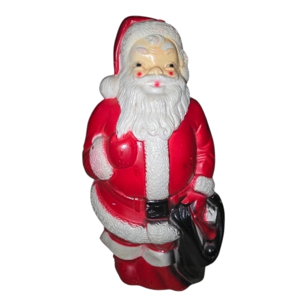 Vintage 1968 Santa Blow Mold 13"in